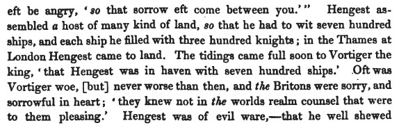 hengest was of evil ware