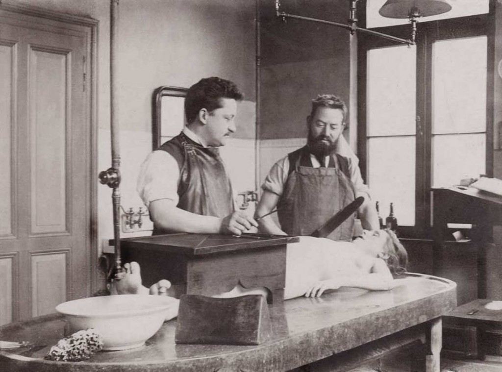 Resektion-um1900-Köln-Augusta-Krankenhaus